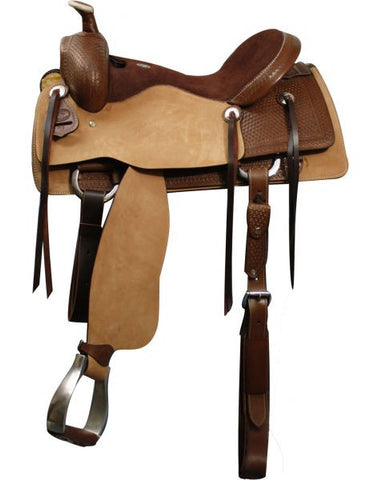  16" Double T Cutter Style Saddle