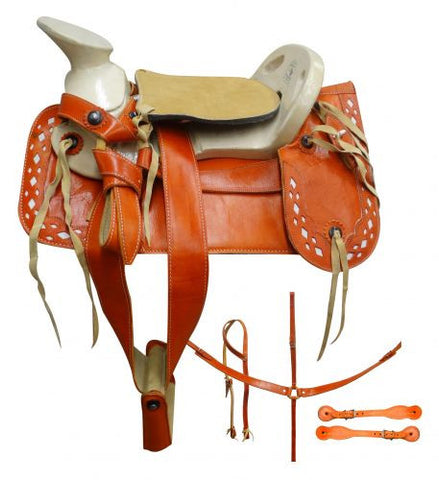  16" Charro saddle set